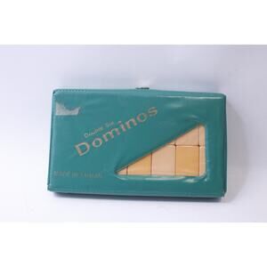 Double Six Dominoes, Professional, Travel Size, Made in Taiwan,